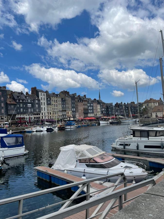 Le Voilier. Honfleur T2 Dans Residence Avec Piscine Equemauville Exterior photo
